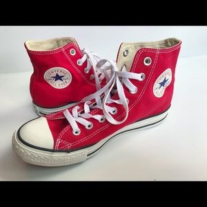 High Top Red Converse